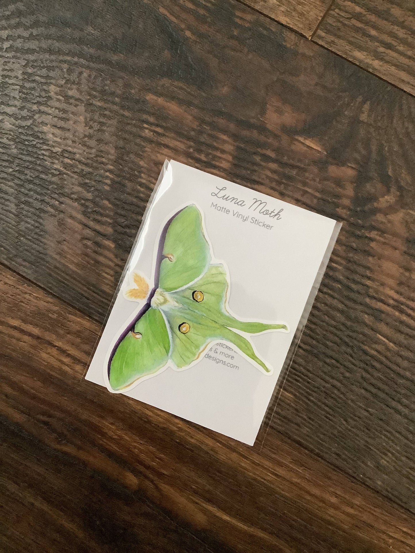 Luna Moth Sticker