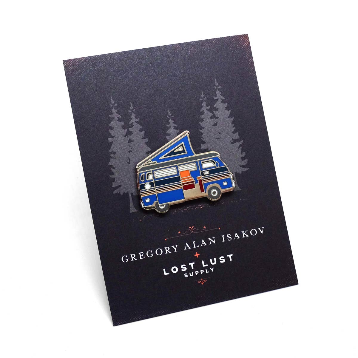 Squeaky Van Lightweight Hard-Enamel Button Lapel Pin Button