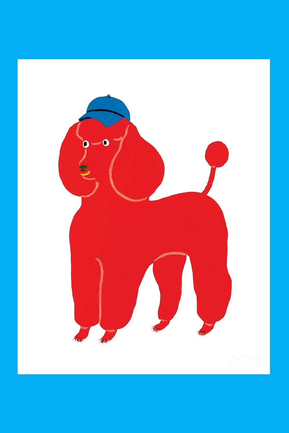 Poodle Pet Store Dog Print