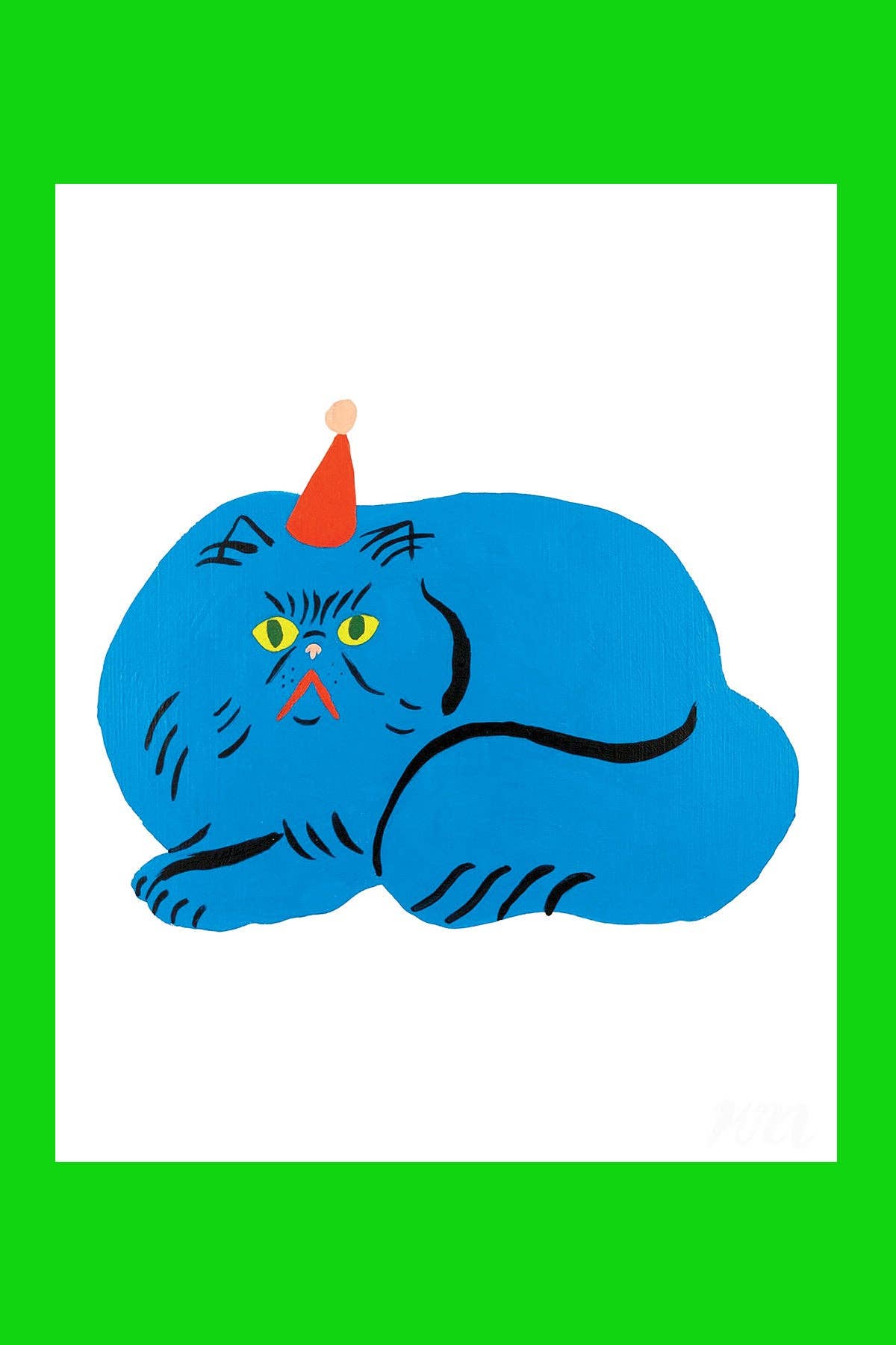 Party Cat Pet Store Print