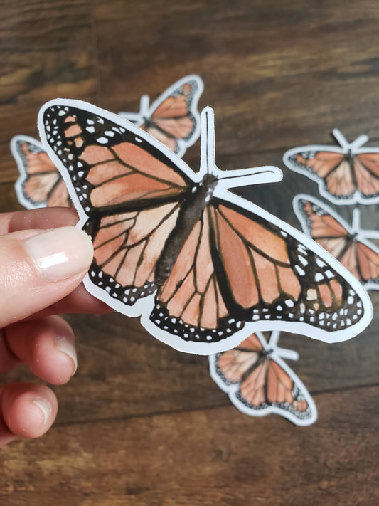 Monarch Butterfly Sticker