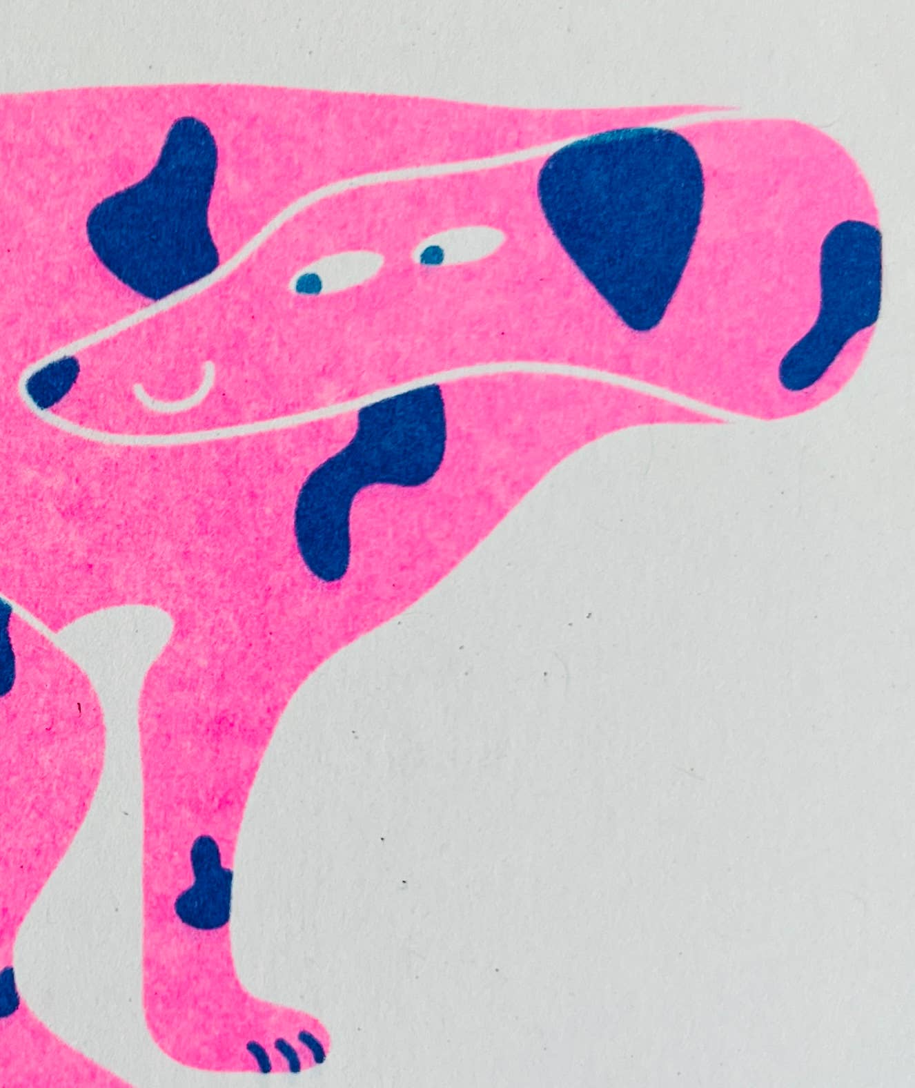Riso Greetings Card - Dog