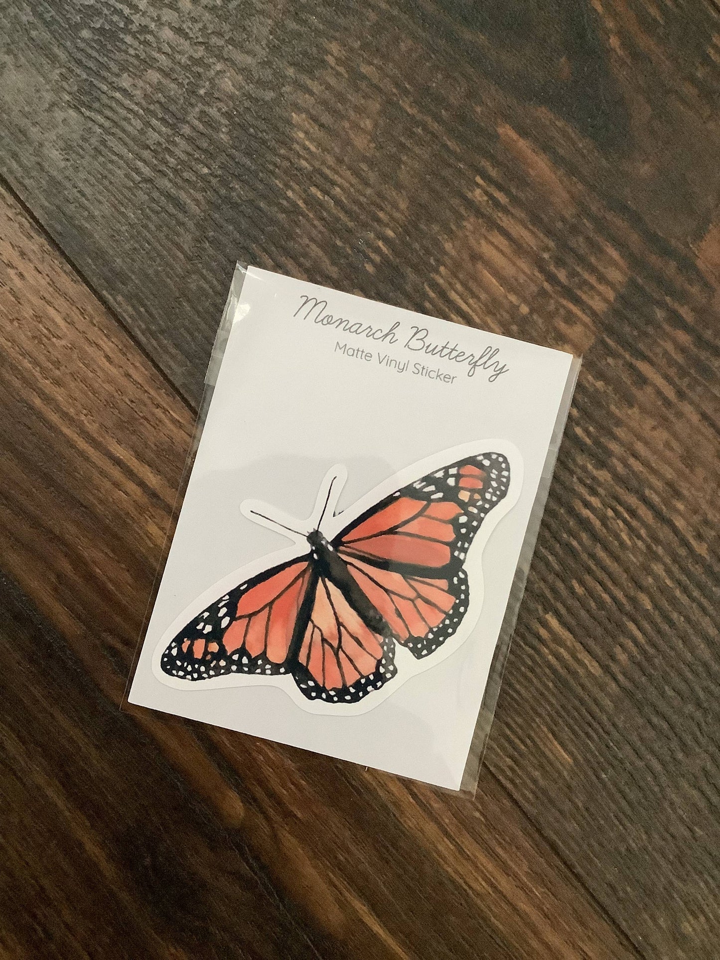 Monarch Butterfly Sticker